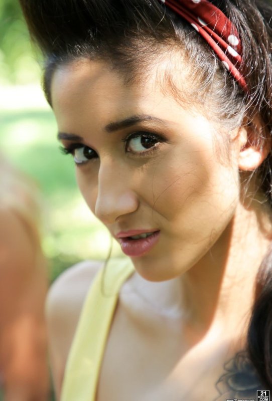 Трио красивых лесбиянок-красоток играют в анал и лижут киски на пикнике